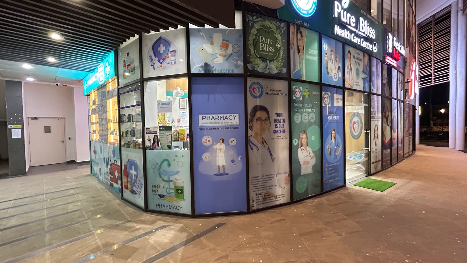 Sample collection for NABL-accredited partner laboratories at Pure Bliss Healthcare Centre, New Town Kolkata